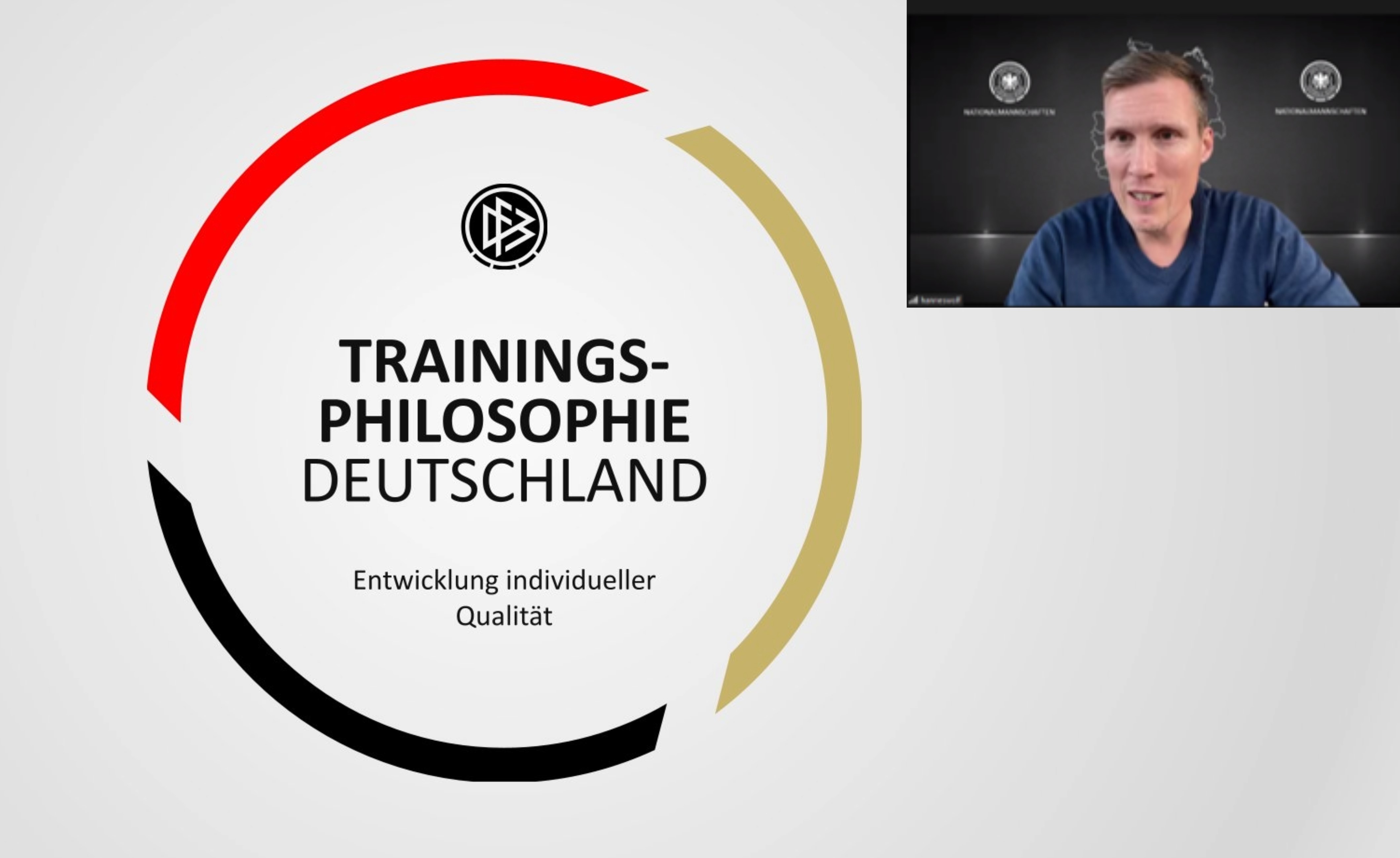 Trainingsphilosophie Deutschland – Vortrag von Hannes Wolf