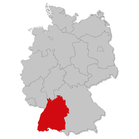 Karte VG baden wuerttemberg