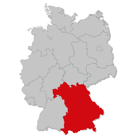 Karte VG Bayern