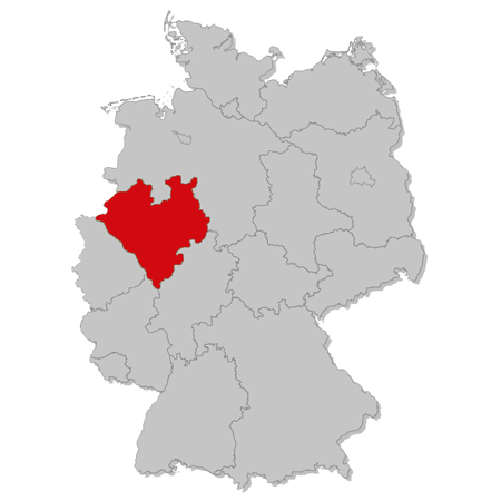 Karte VG Westfalen
