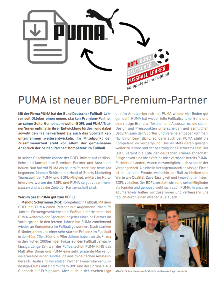 Partnerschaft PUMA 