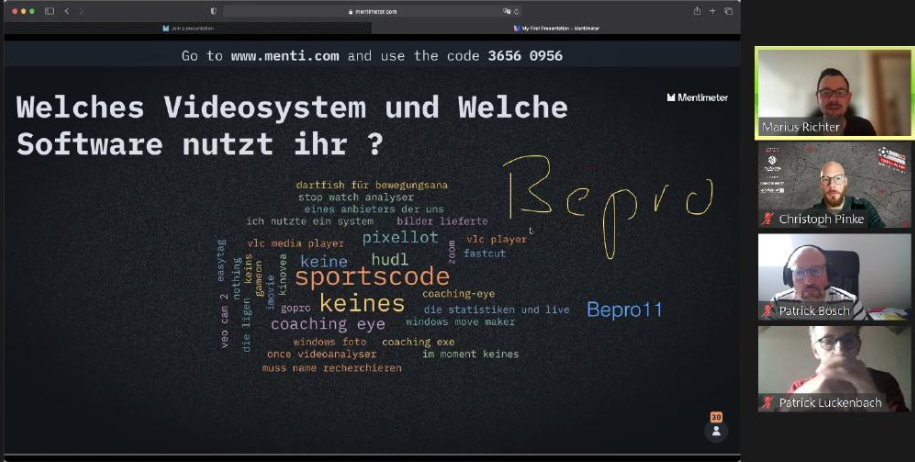 Online Seminar: Grundlagen Spiel- und Videoanalyse mit Marius Richter