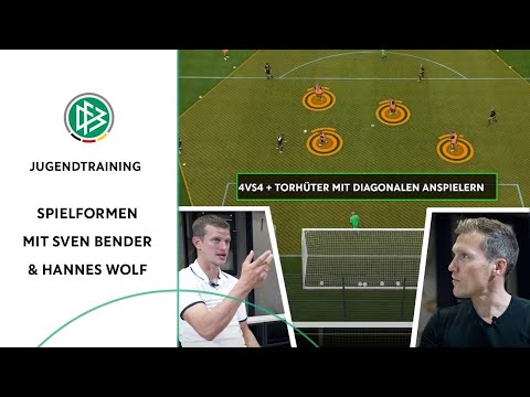 Von der Umkleidekabine auf den Trainingsplatz (3) - Hannes Wolf und Sven Bender