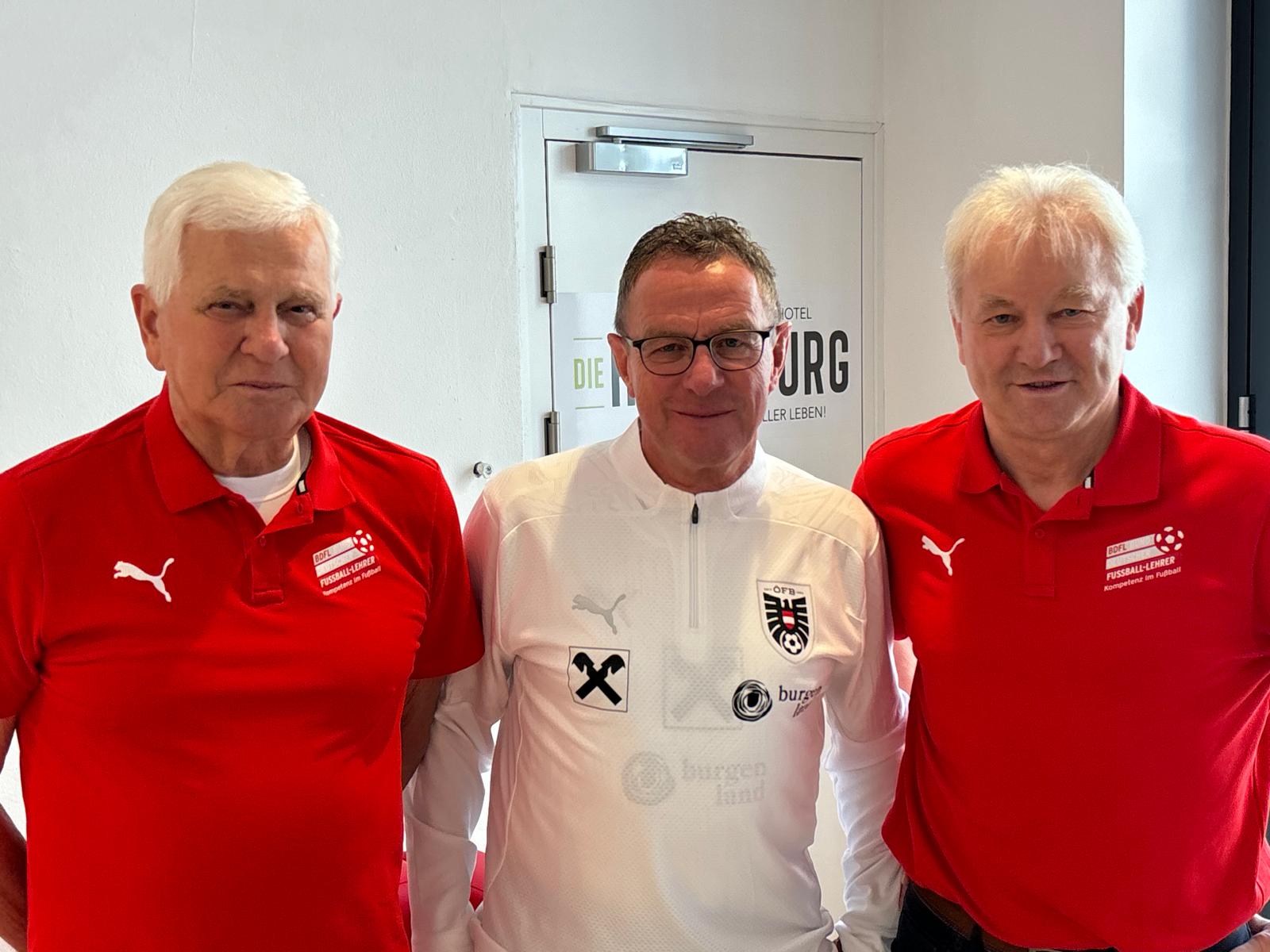 Bildergalerie ÖFB-Trainerkongress in Saalfelden – BDFL-Delegation zu Gast