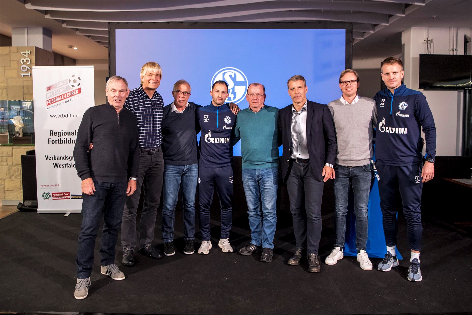Die Verbandsgruppe Westfalen mit den Experten der Fortbildung